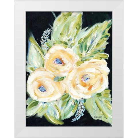 With Love White Modern Wood Framed Art Print by Ebert, Roey