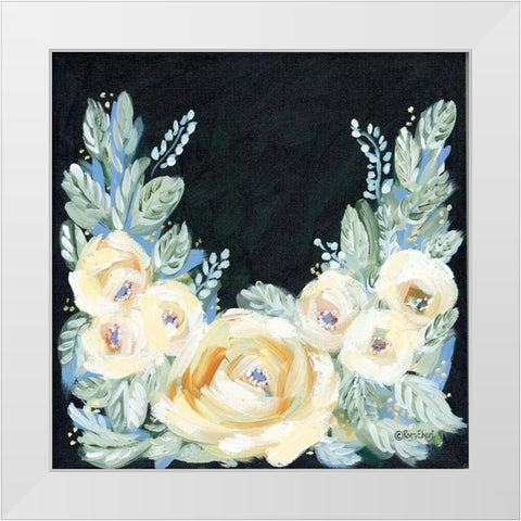 Gather Together II White Modern Wood Framed Art Print by Ebert, Roey