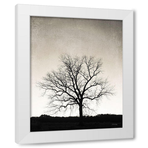 Under Heaven White Modern Wood Framed Art Print by Rigsby, Jennifer