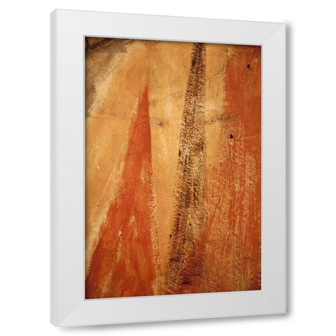 Mexico Abstract wall pattern White Modern Wood Framed Art Print by Paulson, Don