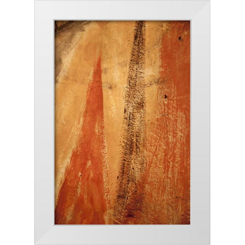Mexico Abstract wall pattern White Modern Wood Framed Art Print by Paulson, Don