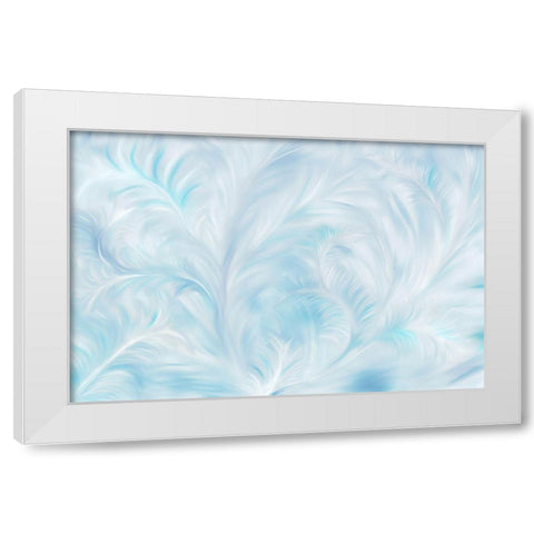 Winter Art White Modern Wood Framed Art Print by Karina, Aleksandrova