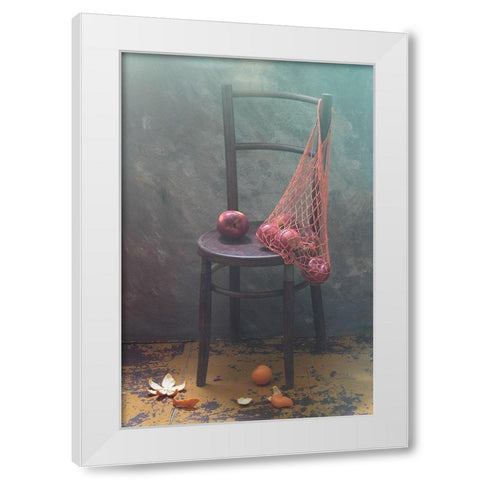 It Was Recently... White Modern Wood Framed Art Print by Ustinagreen