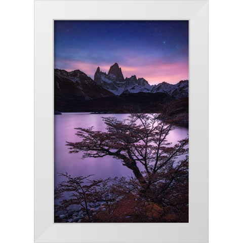 Passage Of Light White Modern Wood Framed Art Print by Zhang, Yan