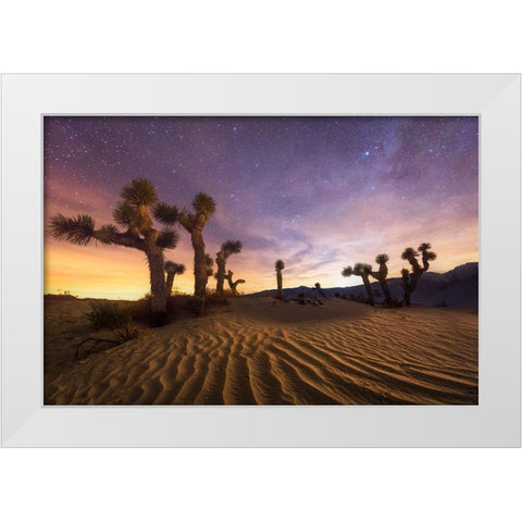 Lost Souls White Modern Wood Framed Art Print by Moore, Chris