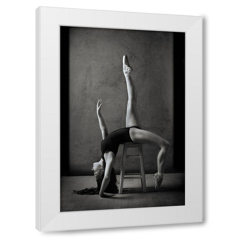 Kirsten White Modern Wood Framed Art Print by Ashton-Jones, Howard