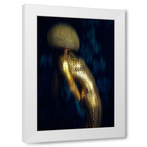 Anti-Gravity White Modern Wood Framed Art Print by Bolgov, Ruslan