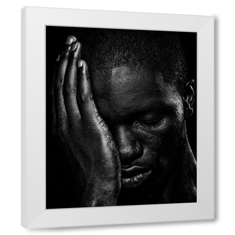 Why Go White Modern Wood Framed Art Print by lotzin -, mario