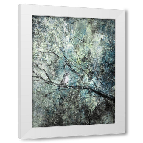 The Silence Of The Snow White Modern Wood Framed Art Print by Devos, Delphine