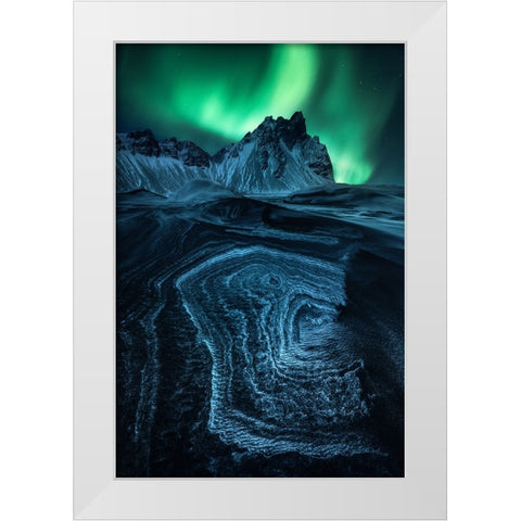 Arctic Signs White Modern Wood Framed Art Print by Gastager, Daniel