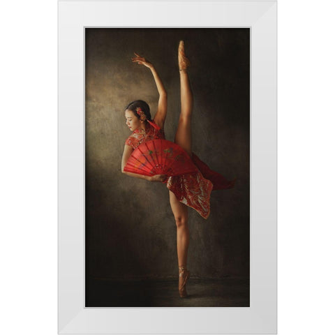 Vertical Limit White Modern Wood Framed Art Print by Kisworo, Sebastian
