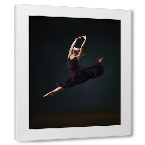 Solo During Quarantine White Modern Wood Framed Art Print by Li, Rob