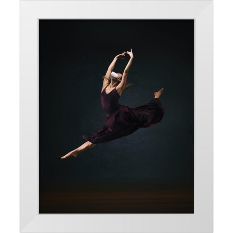 Solo During Quarantine White Modern Wood Framed Art Print by Li, Rob