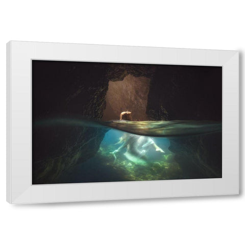 Atlantis Fairy Tale (Part 4) White Modern Wood Framed Art Print by Lazzarotti, Paolo