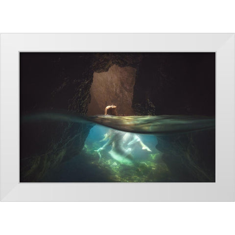 Atlantis Fairy Tale (Part 4) White Modern Wood Framed Art Print by Lazzarotti, Paolo