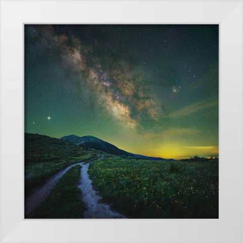Keep Dreaming White Modern Wood Framed Art Print by Ivanov Yordanov, Hristo