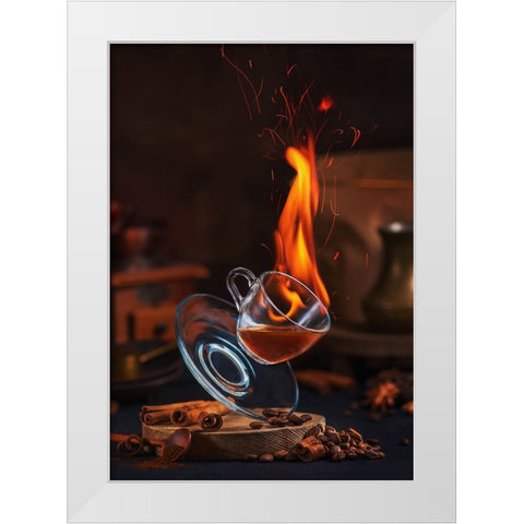 Just That Good White Modern Wood Framed Art Print by Belenko, Dina