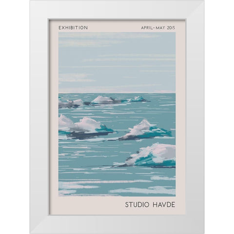 Studio Havde Seascape White Modern Wood Framed Art Print by 1x Studio II