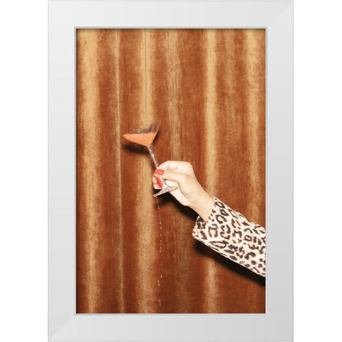 Heres To Now #01 White Modern Wood Framed Art Print by 1x Studio III
