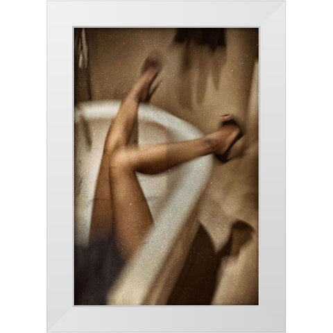 Hera White Modern Wood Framed Art Print by Schottstaedt, Erik
