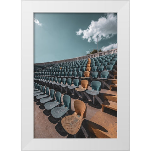 DonT Be Alone White Modern Wood Framed Art Print by hishamtwhed