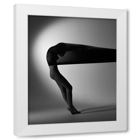 Untitled White Modern Wood Framed Art Print by Trishchenkov, Mikhail