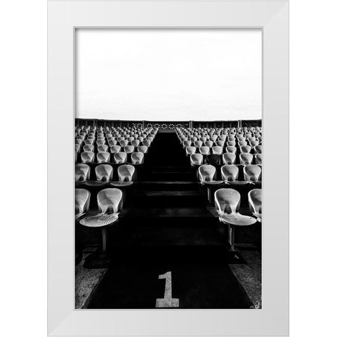 Untitled White Modern Wood Framed Art Print by Hishamtwhed