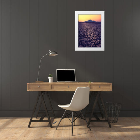 Thirst White Modern Wood Framed Art Print by Seo, Tiger