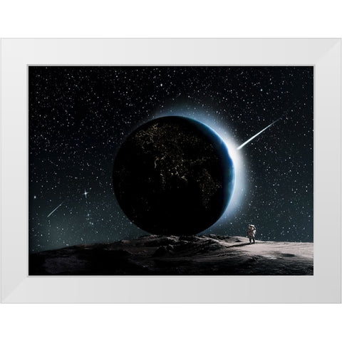 CÂ…Sc‰‡AcÂŽAœDcƒ White Modern Wood Framed Art Print by CVV