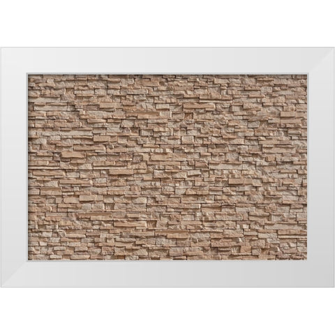 Texture 50 White Modern Wood Framed Art Print by 1x Studio III