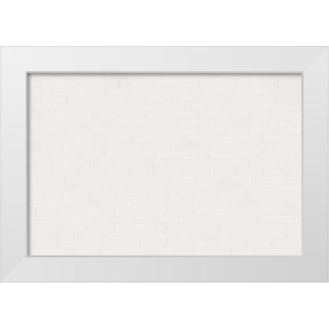 Texture 68 White Modern Wood Framed Art Print by 1x Studio III