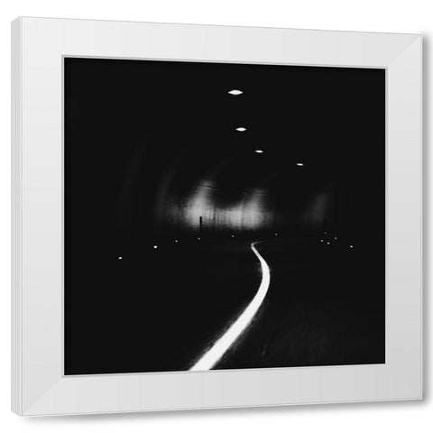 DrIVe White Modern Wood Framed Art Print by Wasinger, Renate