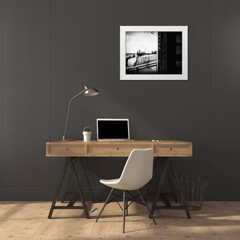 No Tomorrow White Modern Wood Framed Art Print by Correia, Rui