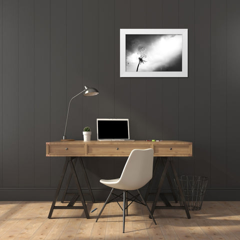 Breath of life White Modern Wood Framed Art Print by Goto, Satoru