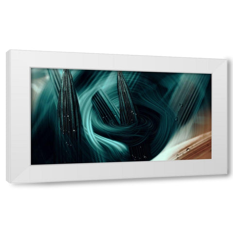 Dias traiAsoeiros White Modern Wood Framed Art Print by Sherin.Abdou