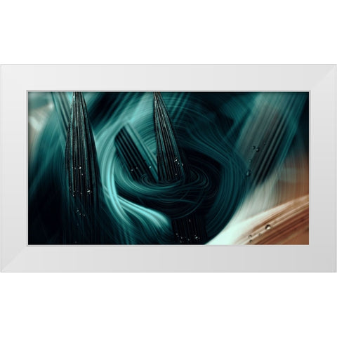Dias traiAsoeiros White Modern Wood Framed Art Print by Sherin.Abdou