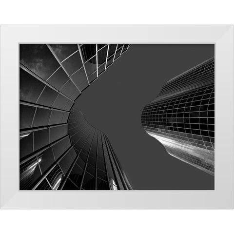 You A I We White Modern Wood Framed Art Print by Cedron, Mabel