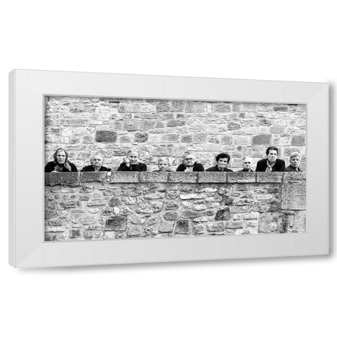 Still Life (Vi) White Modern Wood Framed Art Print by Caterina, Walter