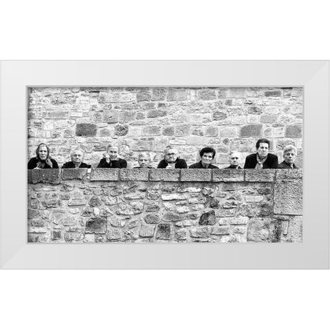 Still Life (Vi) White Modern Wood Framed Art Print by Caterina, Walter