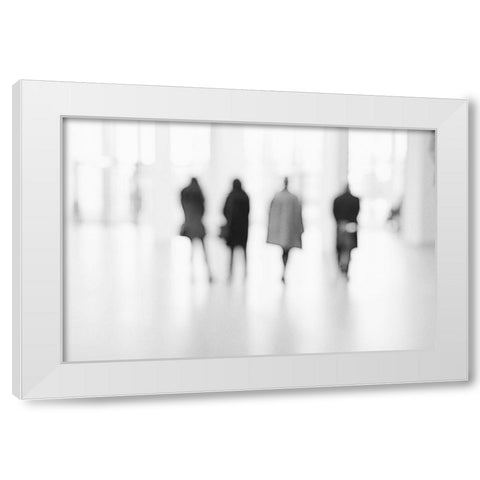 In The Gallery White Modern Wood Framed Art Print by Schleicher-Schwarz, Roswitha