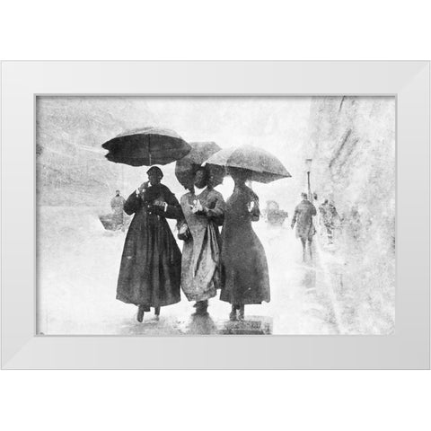 Some People Stay In Your Heart Forever White Modern Wood Framed Art Print by Dauria, Adam