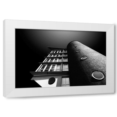 Attachments White Modern Wood Framed Art Print by Weber, Roland