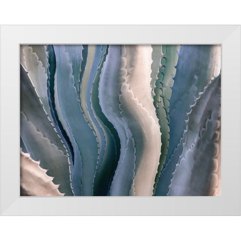 Sonoma Summertime Roadside Abstract White Modern Wood Framed Art Print by Wechsler, Robin