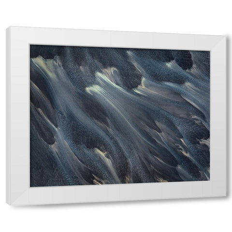 RIVer Bed White Modern Wood Framed Art Print by Dou, Shenshen
