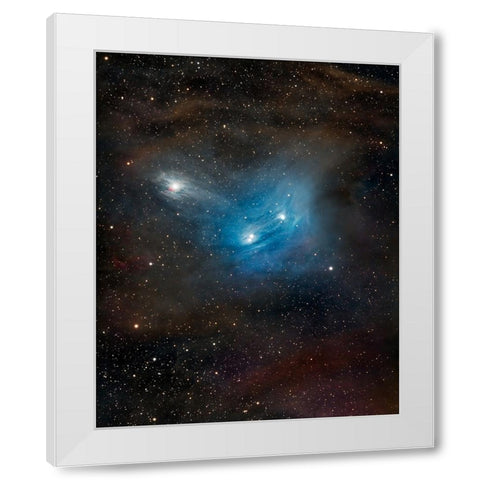 Vdb 102 White Modern Wood Framed Art Print by Chander, Vikas