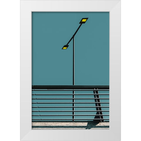 Daylight White Modern Wood Framed Art Print by Ruckert, Stephan
