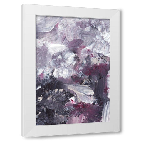 Hold on to me White Modern Wood Framed Art Print by uplusmestudio