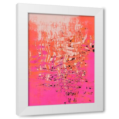 Time Machine No 1 White Modern Wood Framed Art Print by Treechild