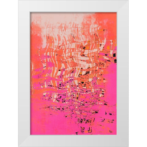 Time Machine No 1 White Modern Wood Framed Art Print by Treechild