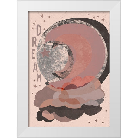 Dream (Light Version) White Modern Wood Framed Art Print by Treechild